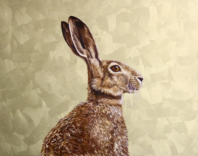 'Hare I' by artist Victoria Heald